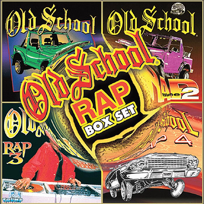 Old School Rap 4 CD Box Set - Vol. 1-4