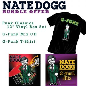 Nate Dogg T-Shirt CD Vinyl bundle