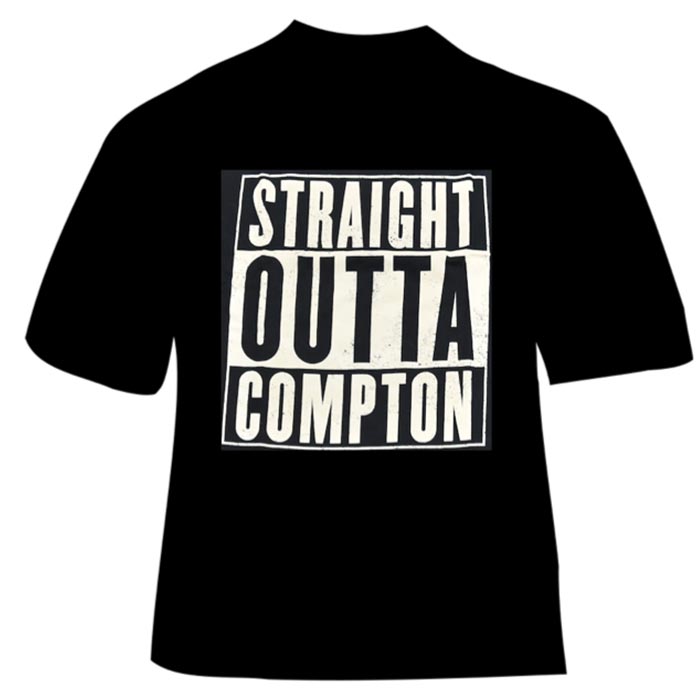 Straight Compton" T-Shirt - buy now Thump Records
