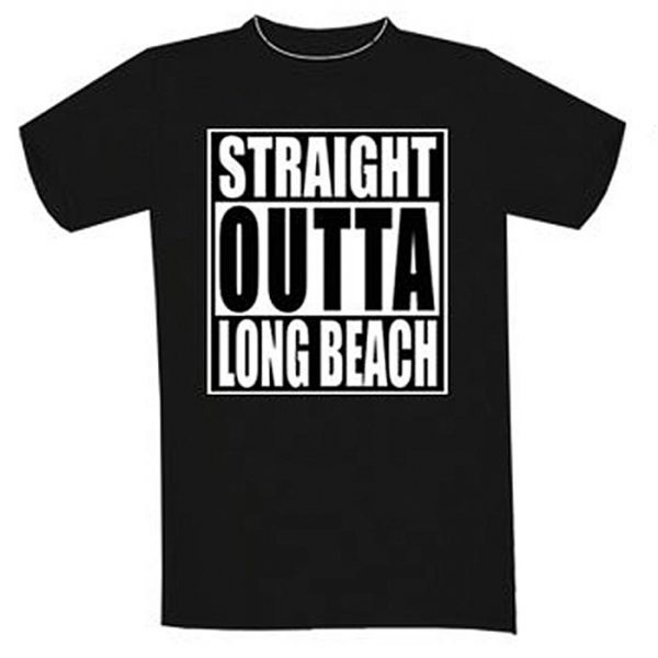 T-Shirt Straight Outta Long Beach