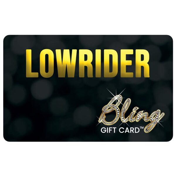 lowrider bling card