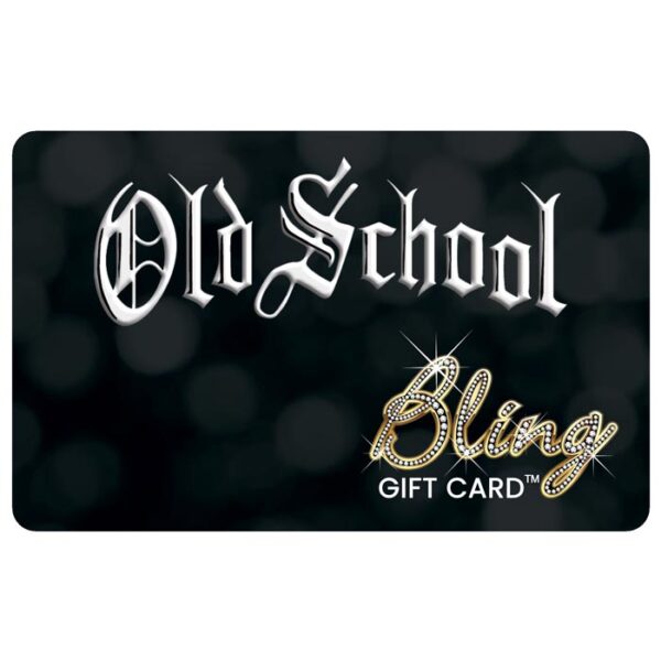 old school bling card
