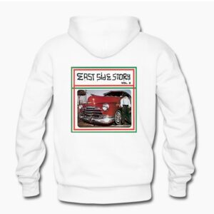 East Side Story 2 hoodie in White