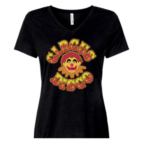 Circus Disco Girl's Black T-Shirt